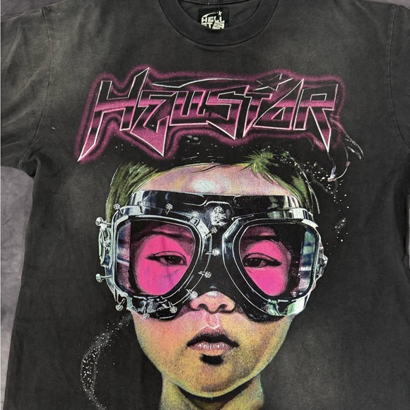 Authentic Hellstar T Shirt with NFC tag and chip - Picture 4 of 13